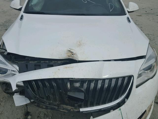 2G4GV5EK0F9256964 - 2015 BUICK REGAL WHITE photo 7