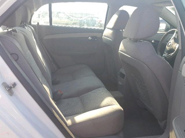 1G1ZA5EBXAF177450 - 2010 CHEVROLET MALIBU LS WHITE photo 6