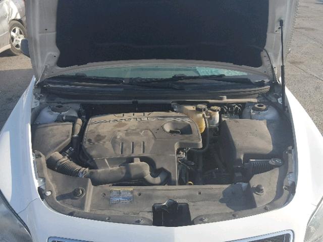 1G1ZA5EBXAF177450 - 2010 CHEVROLET MALIBU LS WHITE photo 7