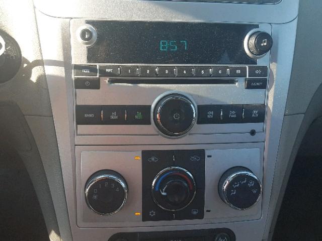 1G1ZA5EBXAF177450 - 2010 CHEVROLET MALIBU LS WHITE photo 9