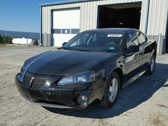 2G2WP552761289974 - 2006 PONTIAC GRAND PRIX BLACK photo 2