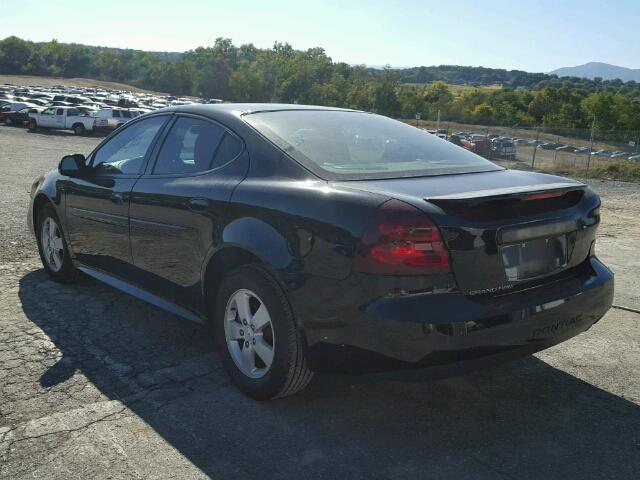 2G2WP552761289974 - 2006 PONTIAC GRAND PRIX BLACK photo 3