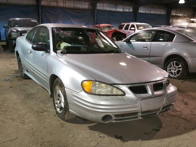1G2NE12F42C248417 - 2002 PONTIAC GRAND AM S SILVER photo 1