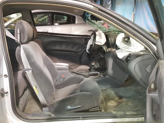1G2NE12F42C248417 - 2002 PONTIAC GRAND AM S SILVER photo 5