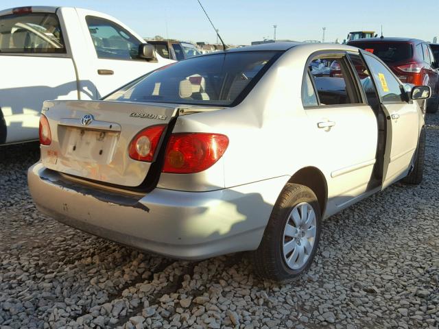 1NXBR32E44Z294960 - 2004 TOYOTA COROLLA CE SILVER photo 4