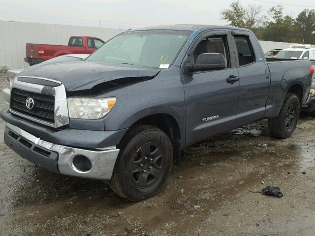 5TFRU54119X020399 - 2009 TOYOTA TUNDRA DOU BLUE photo 2