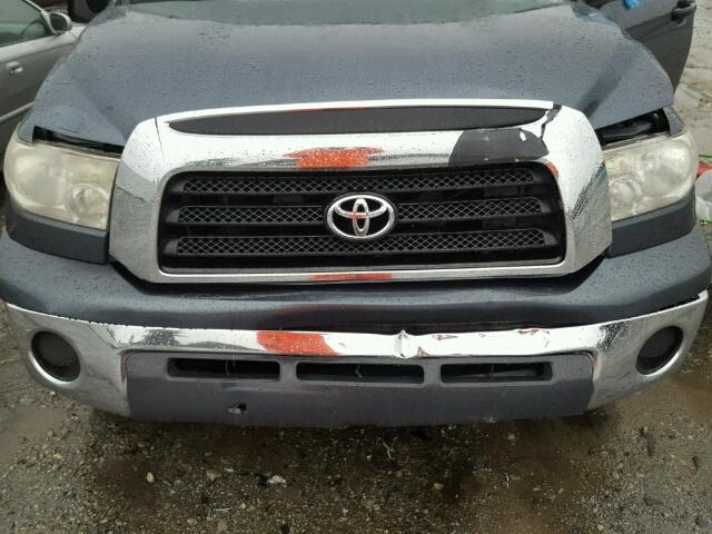 5TFRU54119X020399 - 2009 TOYOTA TUNDRA DOU BLUE photo 7