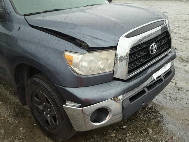 5TFRU54119X020399 - 2009 TOYOTA TUNDRA DOU BLUE photo 9