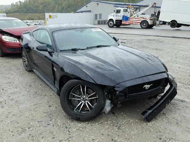 1FA6P8CF2H5343790 - 2017 FORD MUSTANG GT BLACK photo 1