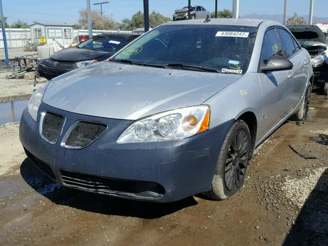 1G2ZG57B094208249 - 2009 PONTIAC G6 SILVER photo 2