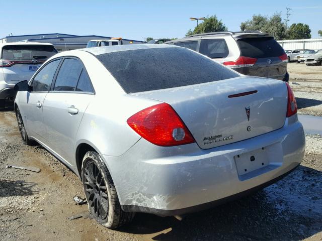 1G2ZG57B094208249 - 2009 PONTIAC G6 SILVER photo 3