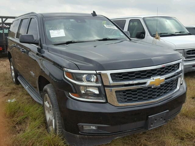 1GNSKJKC6FR624901 - 2015 CHEVROLET SUBURBAN K BLACK photo 1