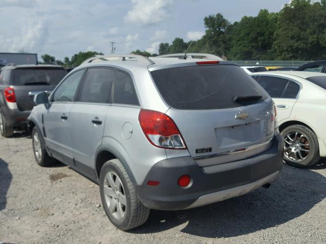 3GNAL2EK9CS539111 - 2012 CHEVROLET CAPTIVA SP SILVER photo 3