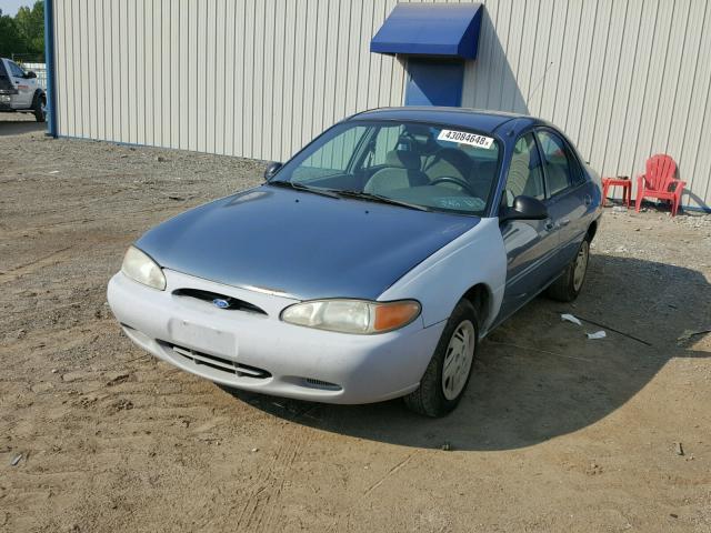 1FAFP13P5XW235429 - 1999 FORD ESCORT SE BLUE photo 2