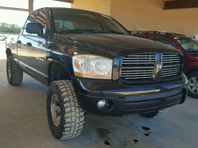 1D7HU18236S700620 - 2006 DODGE RAM 1500 S BLACK photo 1