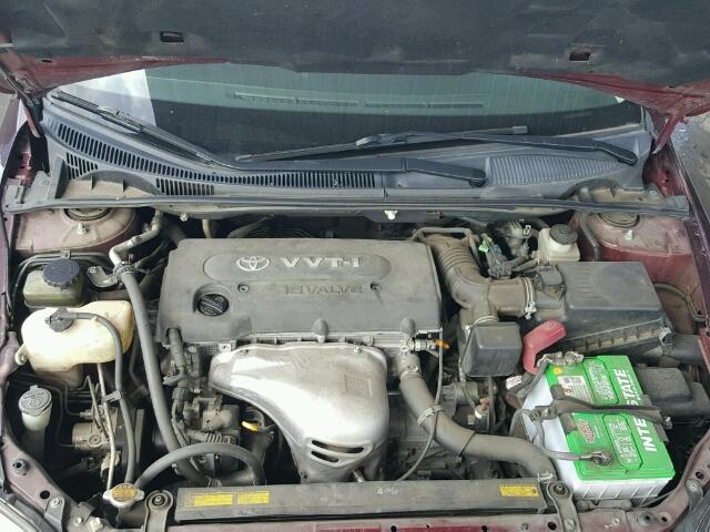 JTKDE167360109390 - 2006 TOYOTA SCION TC 勃艮第红 照片 7