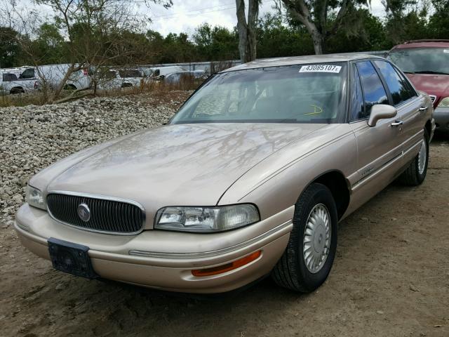 1G4HR52K7XH487418 - 1999 BUICK LESABRE LI BEIGE photo 2