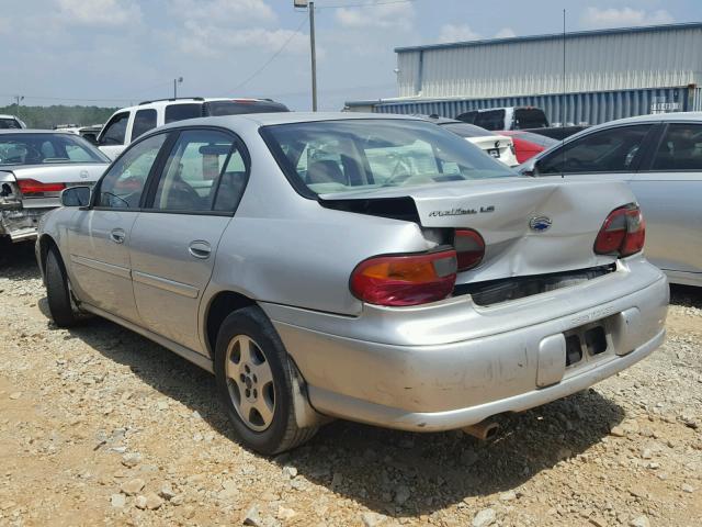1G1NE52J83M522715 - 2003 CHEVROLET MALIBU LS SILVER photo 3