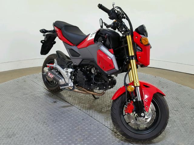 MLHJC611XH5202944 - 2017 HONDA GROM 125 RED photo 2