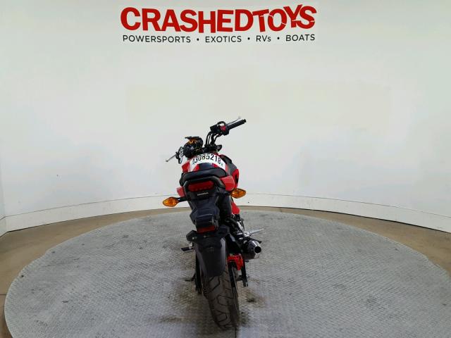 MLHJC611XH5202944 - 2017 HONDA GROM 125 RED photo 7