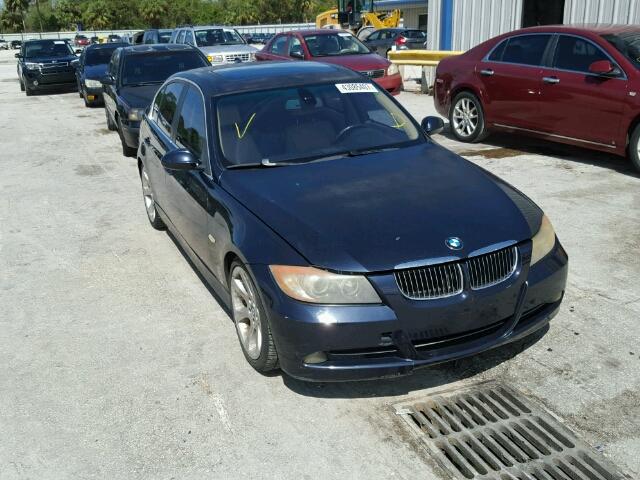 WBAVB33556PS18652 - 2006 BMW 330 I BLUE photo 1