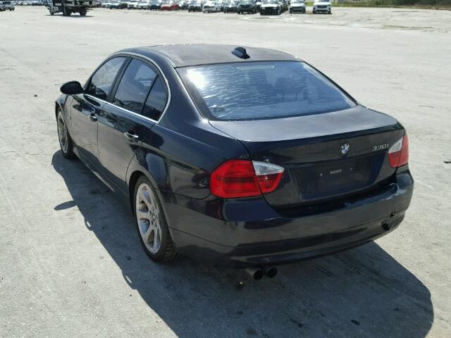 WBAVB33556PS18652 - 2006 BMW 330 I BLUE photo 3