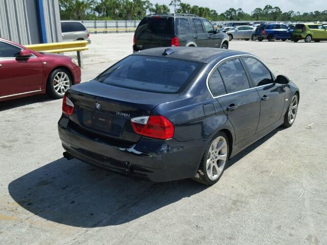 WBAVB33556PS18652 - 2006 BMW 330 I BLUE photo 4