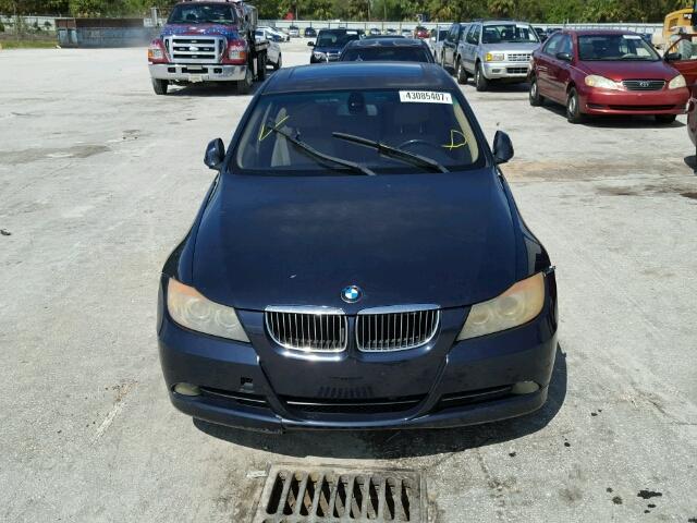 WBAVB33556PS18652 - 2006 BMW 330 I BLUE photo 9