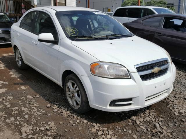 KL1TD5DE9BB115151 - 2011 CHEVROLET AVEO LS WHITE photo 1