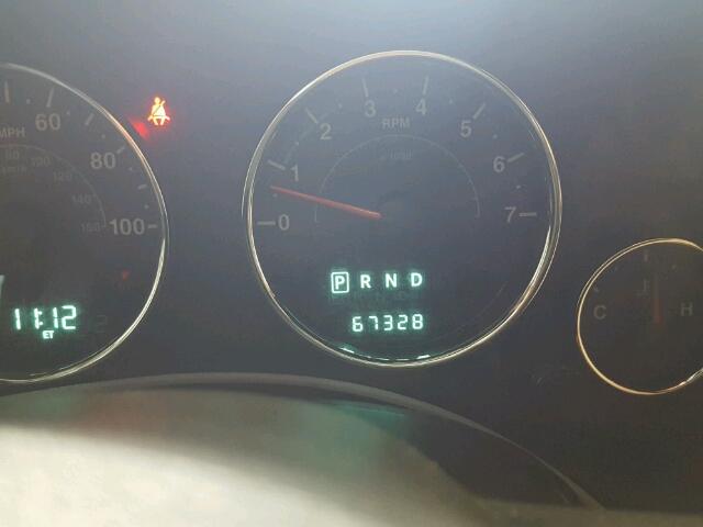 1C4BJWEGXDL611964 - 2013 JEEP WRANGLER U BLACK photo 8