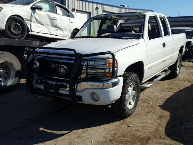 2GTEK19B551224970 - 2005 GMC NEW SIERRA WHITE photo 2