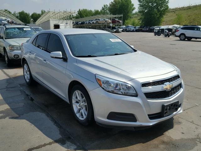 1G11C5SA0DF164309 - 2013 CHEVROLET MALIBU 1LT SILVER photo 1