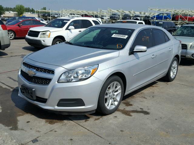 1G11C5SA0DF164309 - 2013 CHEVROLET MALIBU 1LT SILVER photo 2