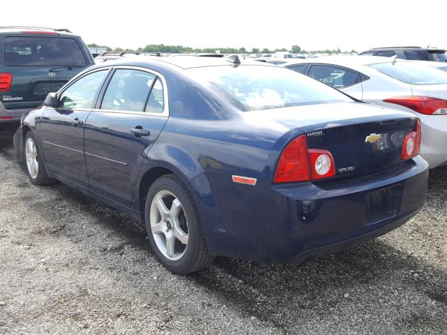 1G1ZB5E02CF298486 - 2012 CHEVROLET MALIBU LS Mavi foto 3
