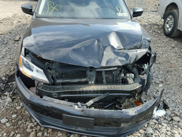 3VW2K7AJ1CM384775 - 2012 VOLKSWAGEN JETTA BASE 黑色 照片 7