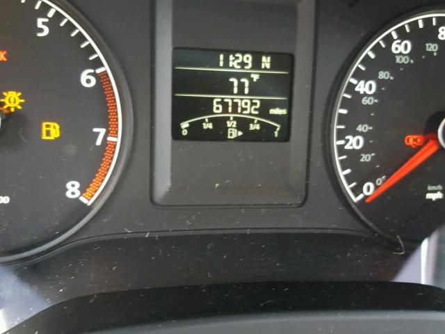 3VW2K7AJ1CM384775 - 2012 VOLKSWAGEN JETTA BASE 黑色 照片 8