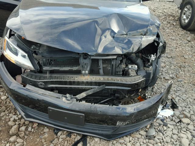 3VW2K7AJ1CM384775 - 2012 VOLKSWAGEN JETTA BASE 黑色 照片 9