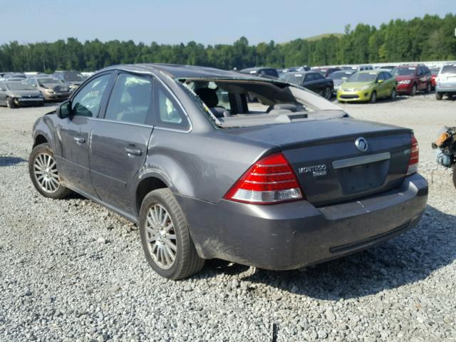 1MEHM431X5G609967 - 2005 MERCURY MONTEGO PR 灰色 照片 3