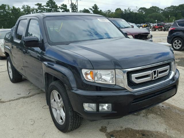 5FPYK1F53BB007459 - 2011 HONDA RIDGELINE BLACK photo 1