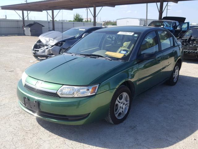 1G8AJ52F93Z150425 - 2003 SATURN ION LEVEL GREEN photo 2