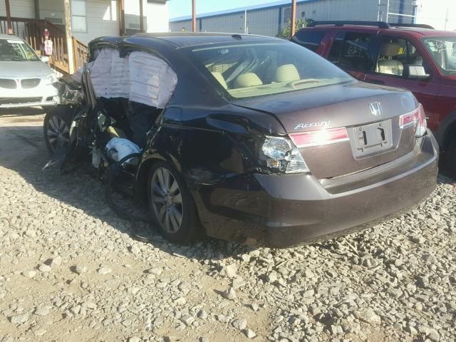 1HGCP2F81BA096057 - 2011 HONDA ACCORD EXL GRAY photo 3