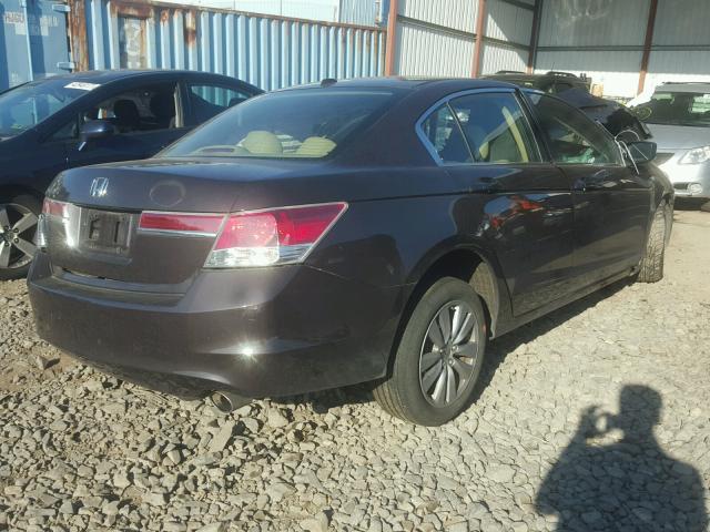 1HGCP2F81BA096057 - 2011 HONDA ACCORD EXL GRAY photo 4