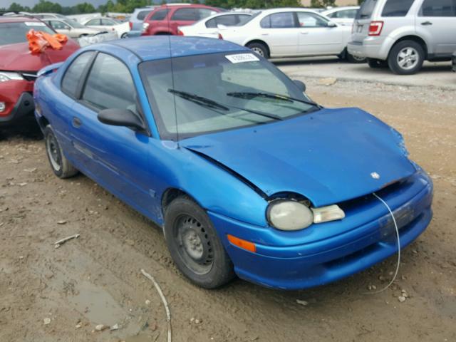 1B3ES42C3WD684866 - 1998 DODGE NEON HIGHL BLUE photo 1