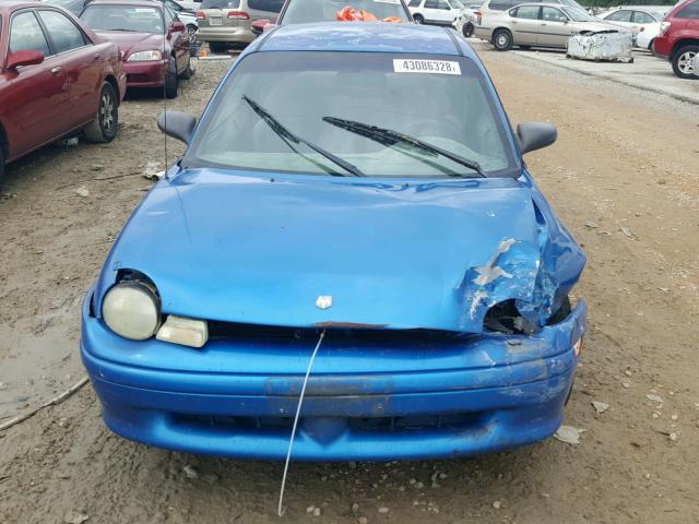 1B3ES42C3WD684866 - 1998 DODGE NEON HIGHL BLUE photo 9