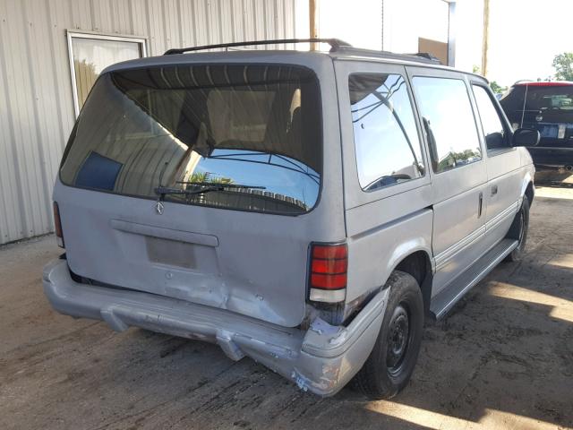 2B4GH2538PR194716 - 1993 DODGE CARAVAN GRAY photo 4