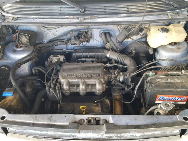 2B4GH2538PR194716 - 1993 DODGE CARAVAN GRAY photo 7