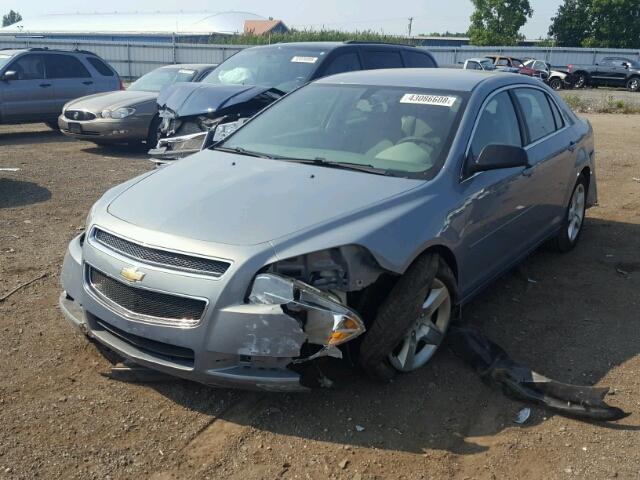 1G1ZG57B69F117236 - 2009 CHEVROLET MALIBU LS Сұр фото 2