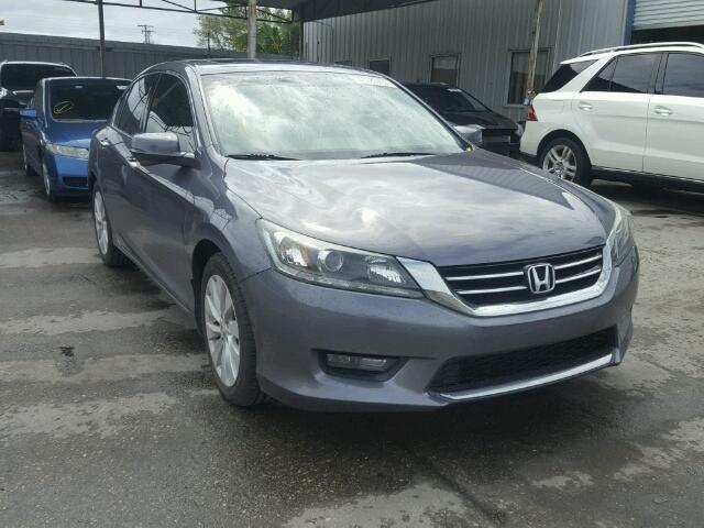 1HGCR3F87FA023636 - 2015 HONDA ACCORD GRAY photo 1