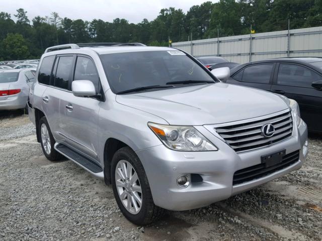 JTJHY00W784005844 - 2008 LEXUS LX 570 SILVER photo 1