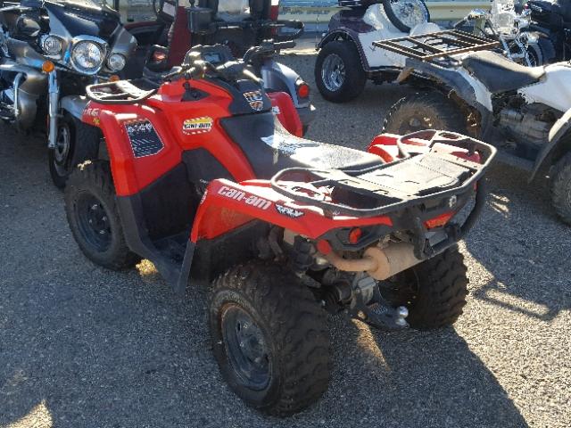 3JBLGAR28HJ003874 - 2017 CAN-AM OUTLANDER RED photo 3